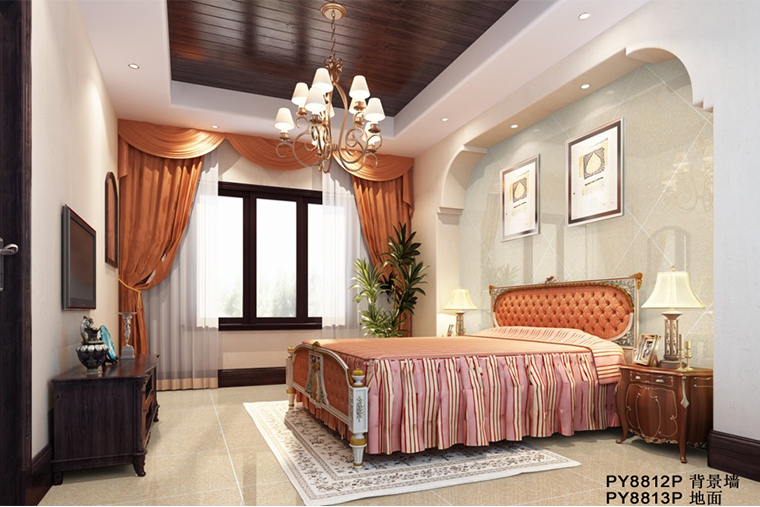 Polished porcelain tiles PY6813P+PY6812P